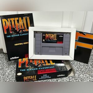 Pitfall SNES Super Nintendo CIB Complete In Box